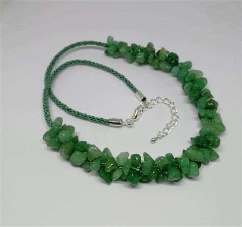 genuine green aventurine jewelry